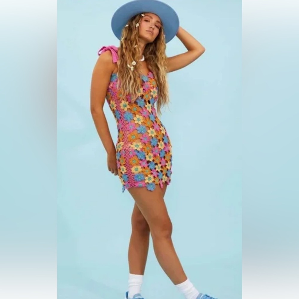 Beach Riot Elsie Dress Golden Hour Flower